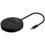 Aisens Dock USB-C para SSD M.2 SATA/NVMe ASUC-M2D013-BK, Negro